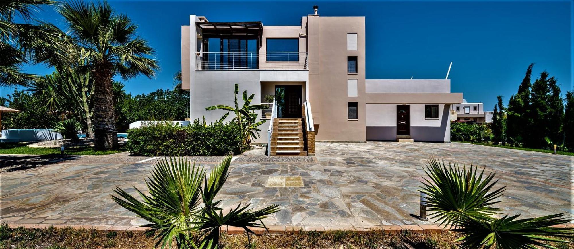 Xenos Villa 2 With A Private Pool,Near The Sea Tigaki Esterno foto